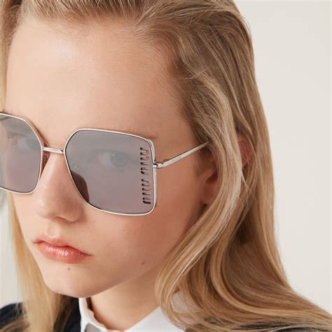 Mughetto Lenses Miu Miu Eyewear Collection Sunglasses 